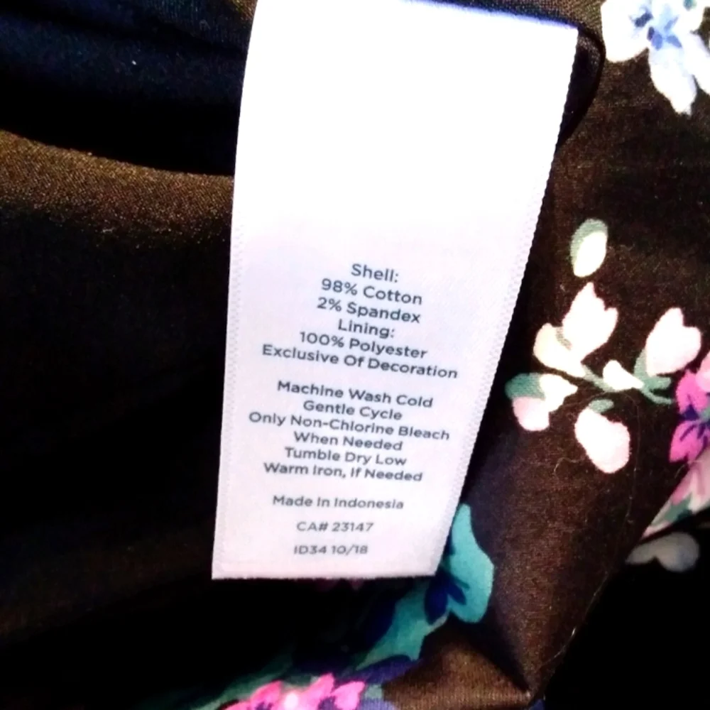 Talbots RSVP Floral Fit & Flare Dress - Picture 5 of 5